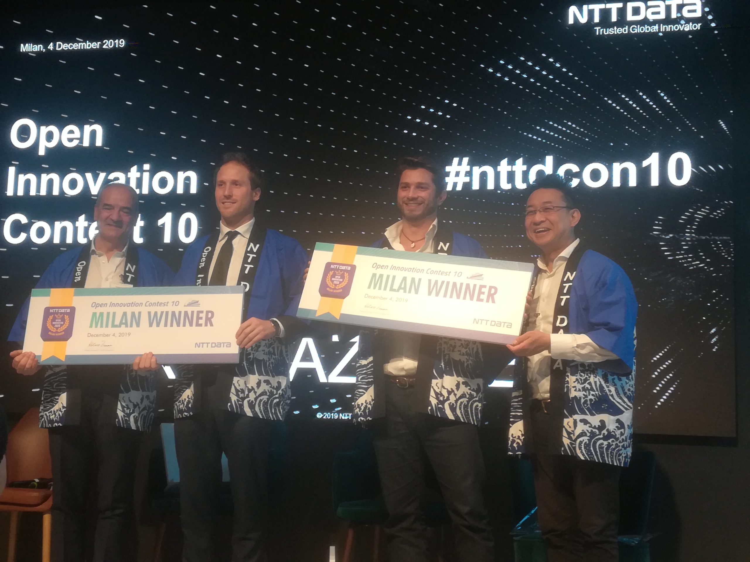 La tappa milanese della competition di NTTData sceglie Igoodi e Mdotm