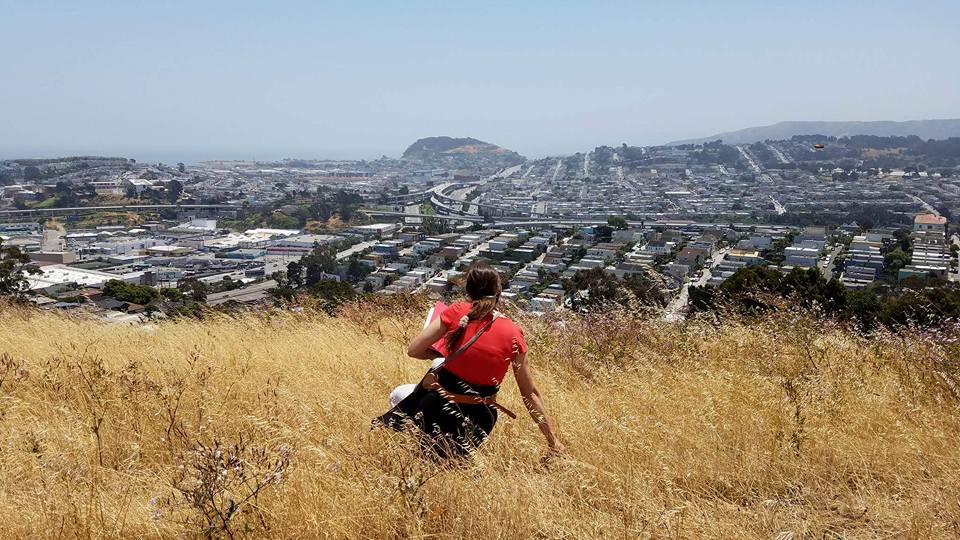 meditation on Bernal Heights, San Francisco