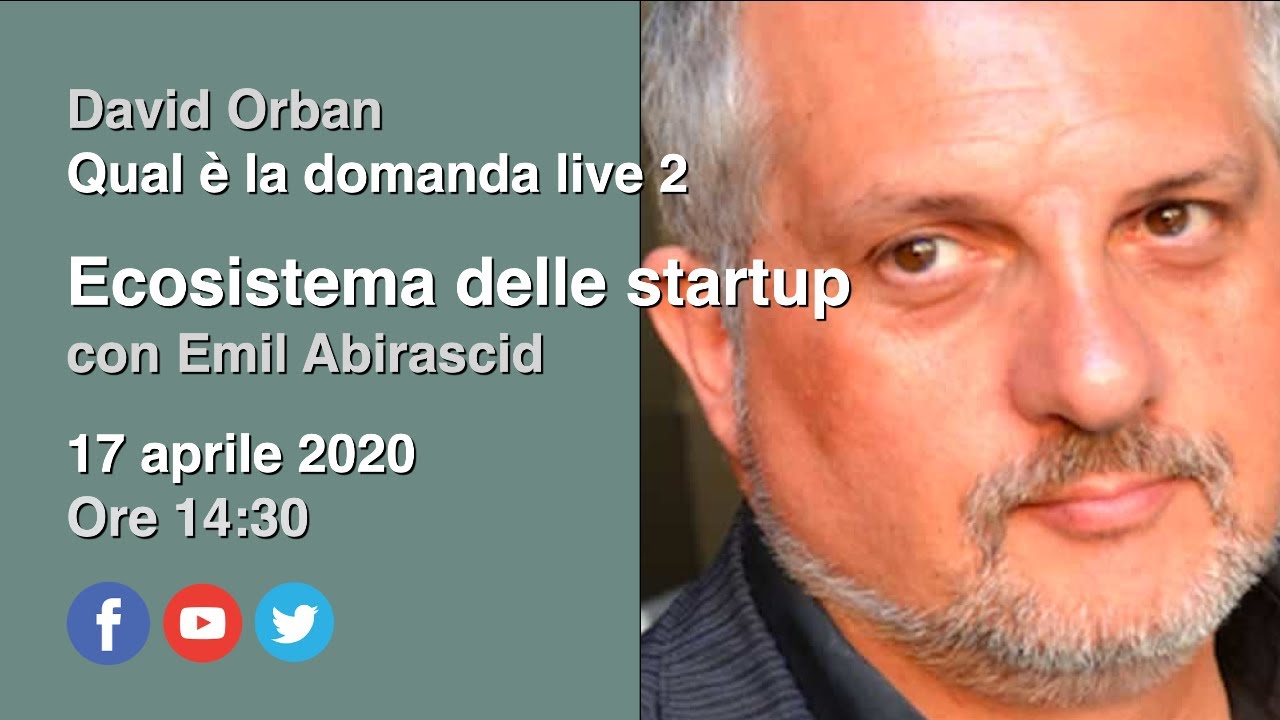 Startupbusiness ospite di David Orban